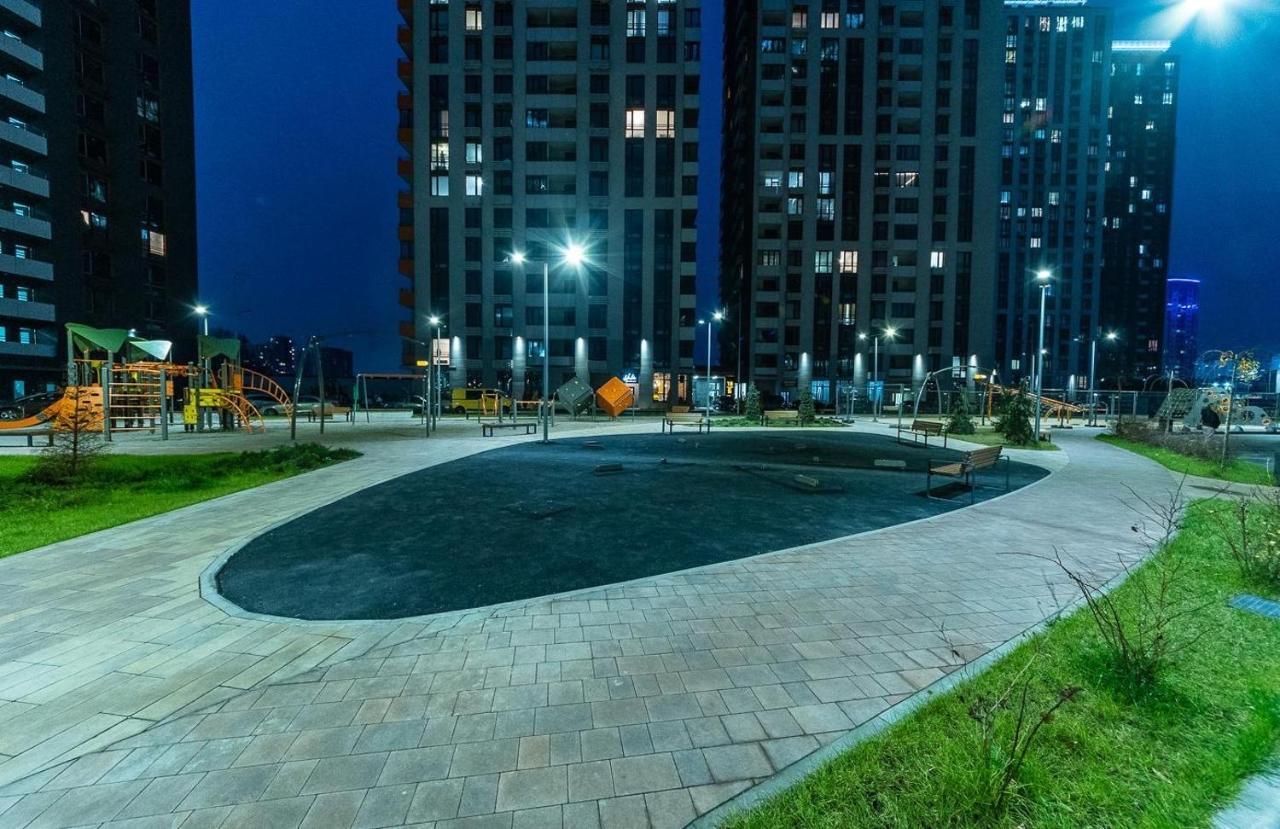Новая Квартира С Авторским Ремонтом В Жк Seven Днепровская Набережная Kiev Luaran gambar